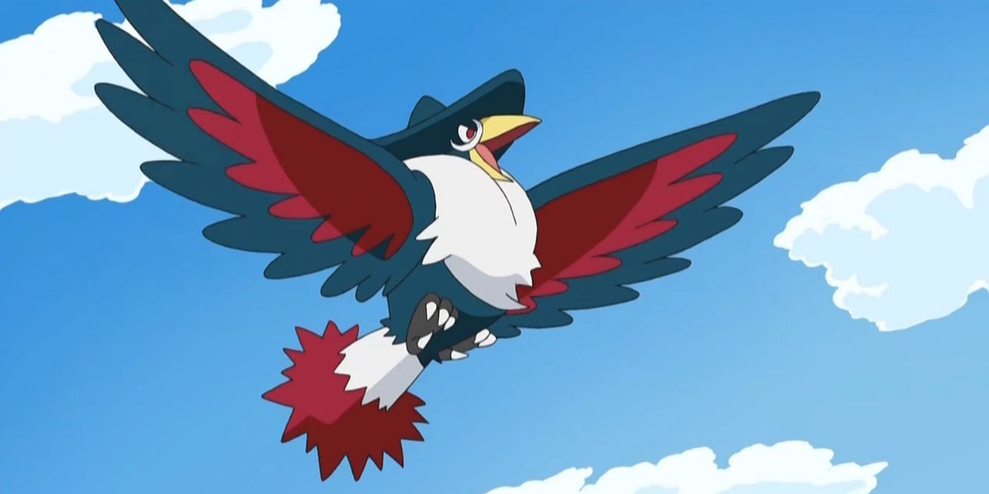 Honchkrow in the anime (Image via The Pokemon Company)