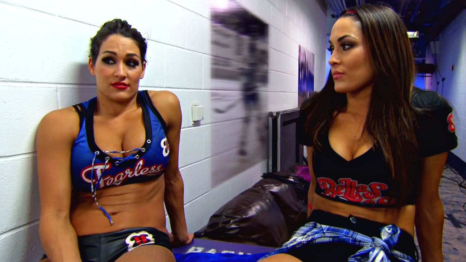 Nikki and Brie Bella were inducted into the WWE Hall of Fame earlier this year.