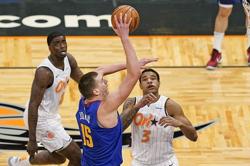 The Denver Nuggets and Orlando Magic will battle for the first time this season on Wednesday at Amway Center. [Photo: The Denver Post]