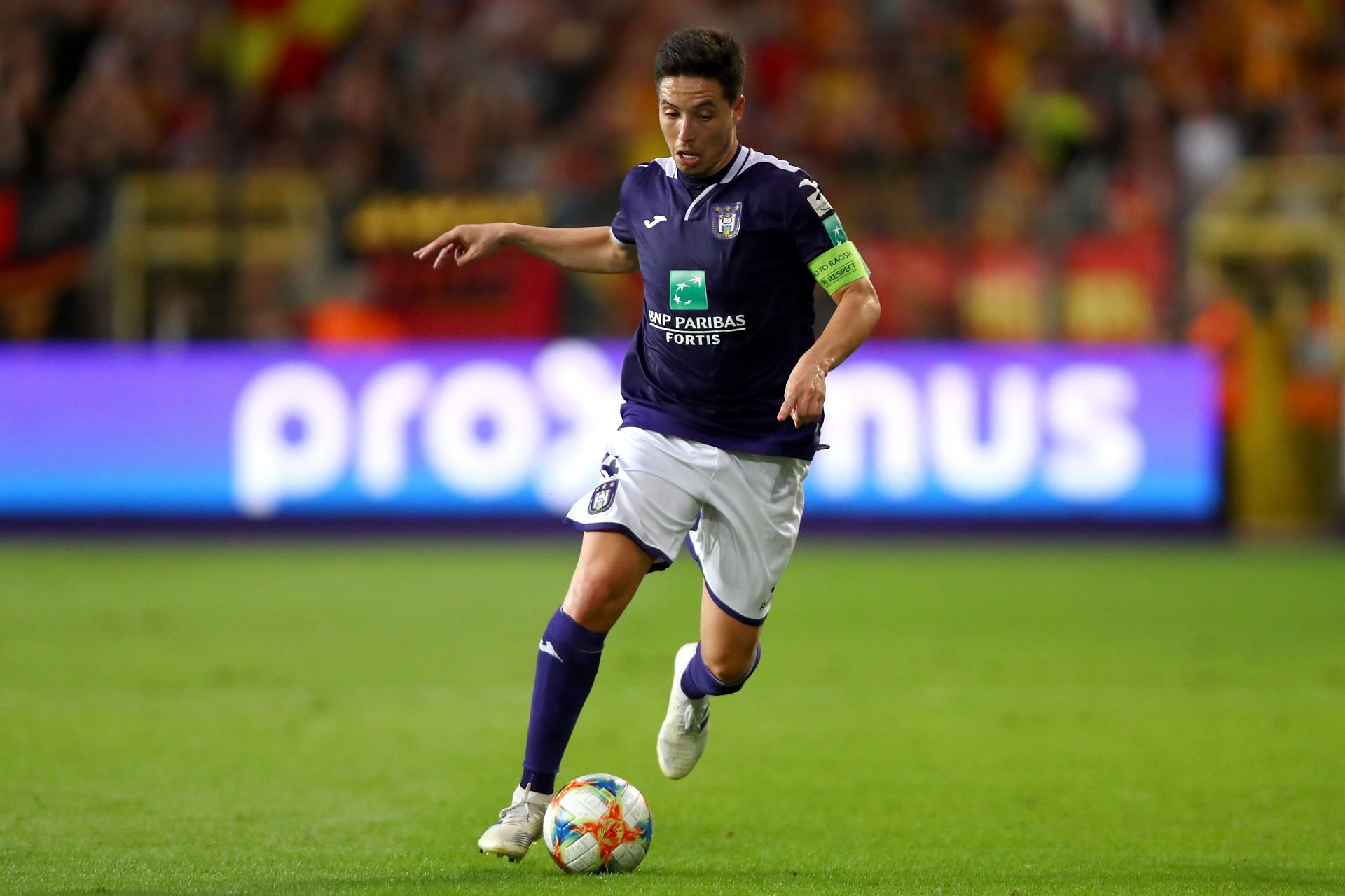 Nasri in action for Anderlecht