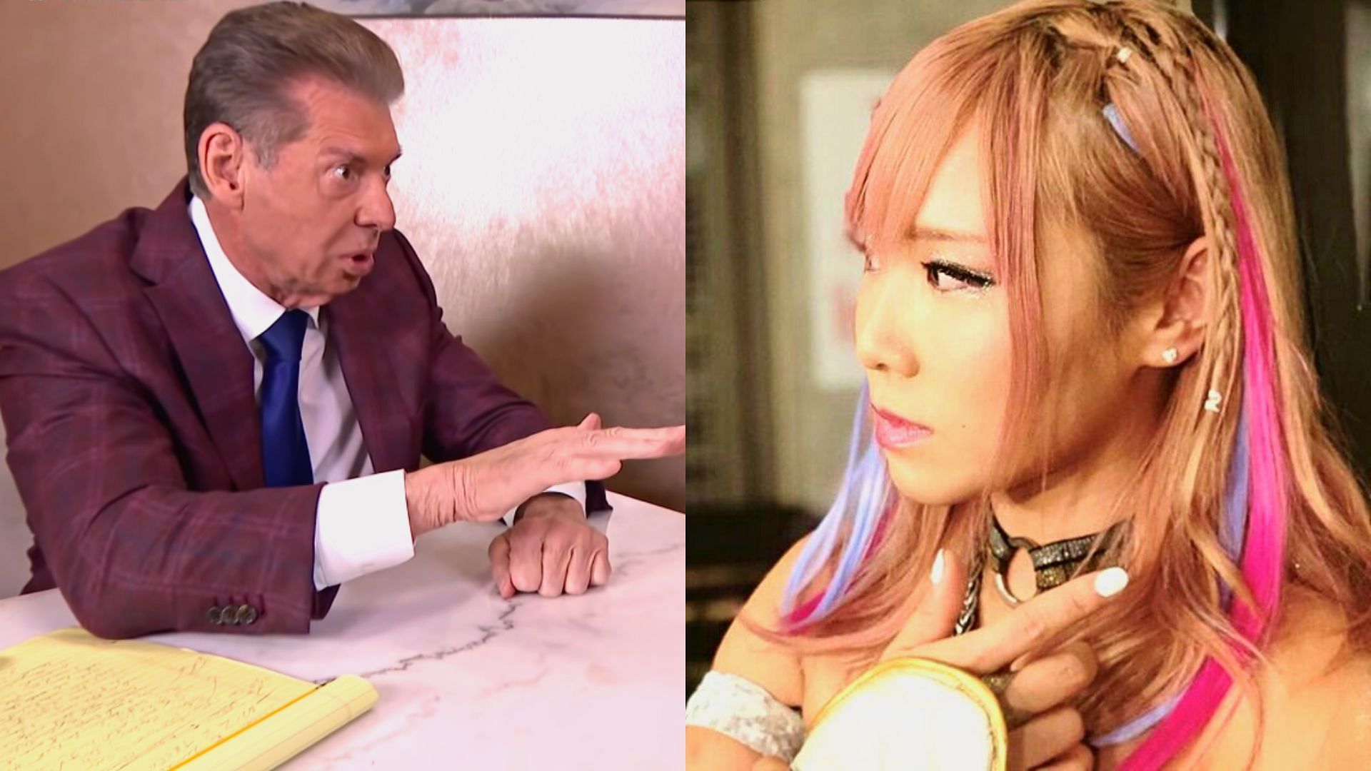 WWE officials wanted Kairi Sane to wrestle for the company again.