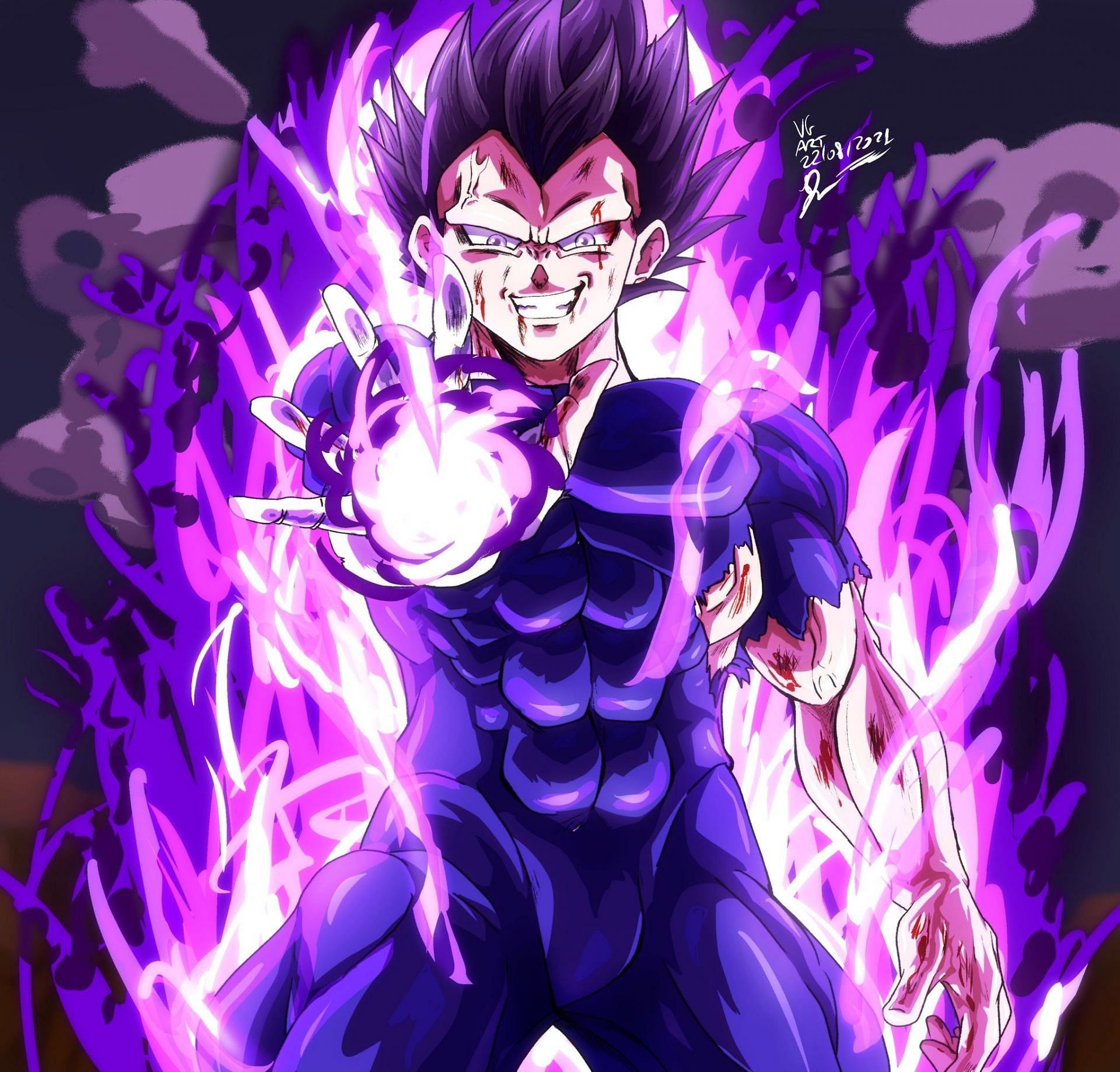 Ultra Ego Vegeta Fanart Shows How Epic The Form's Anime Debut Could Be