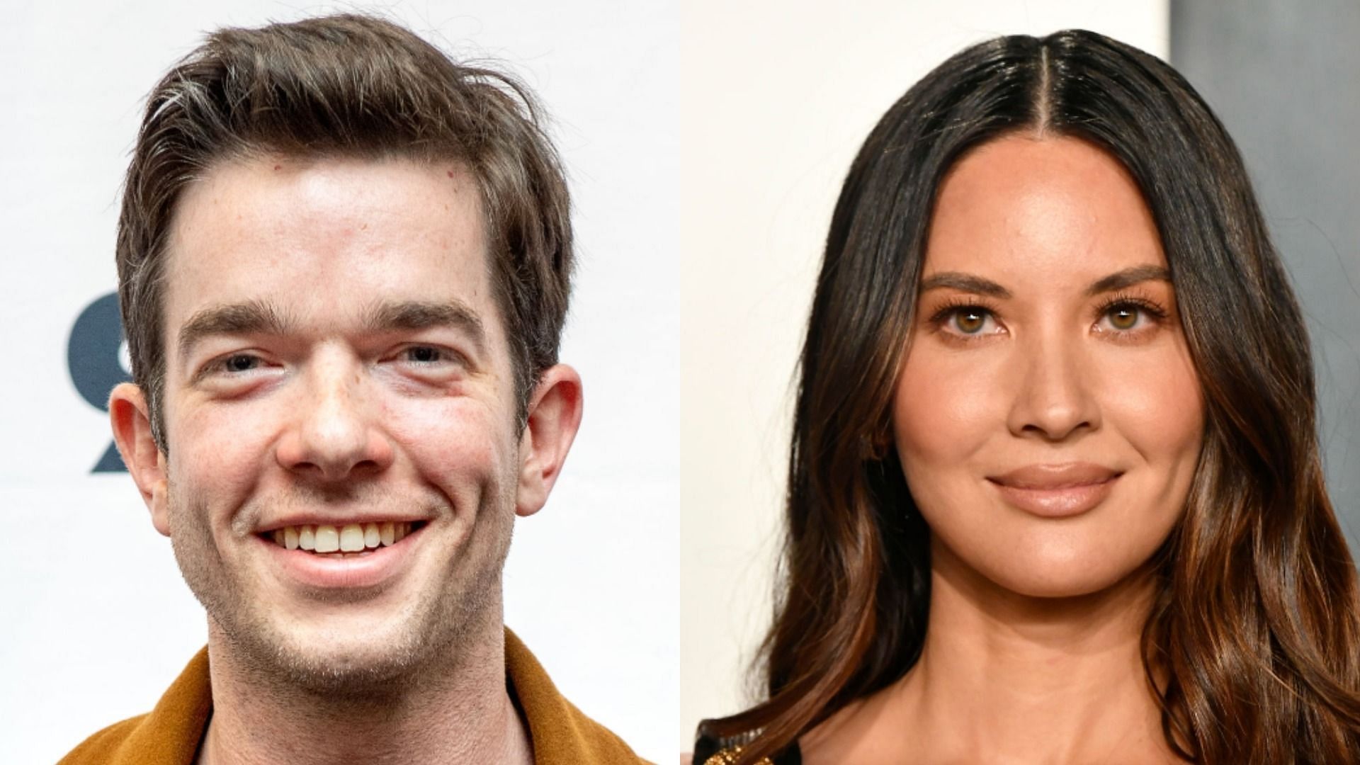 John Mulaney and Olivia Munn reportedly welcomed their first child together in November (Image via Roy Rochlin/Getty Images and Frazer Harrison/Getty Images)