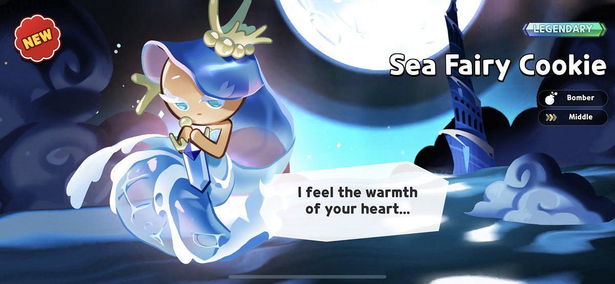 Cookie Run: Kingdom Sea Fairy Cookie (Image via Twitter/Cookie Run: Kingdom)