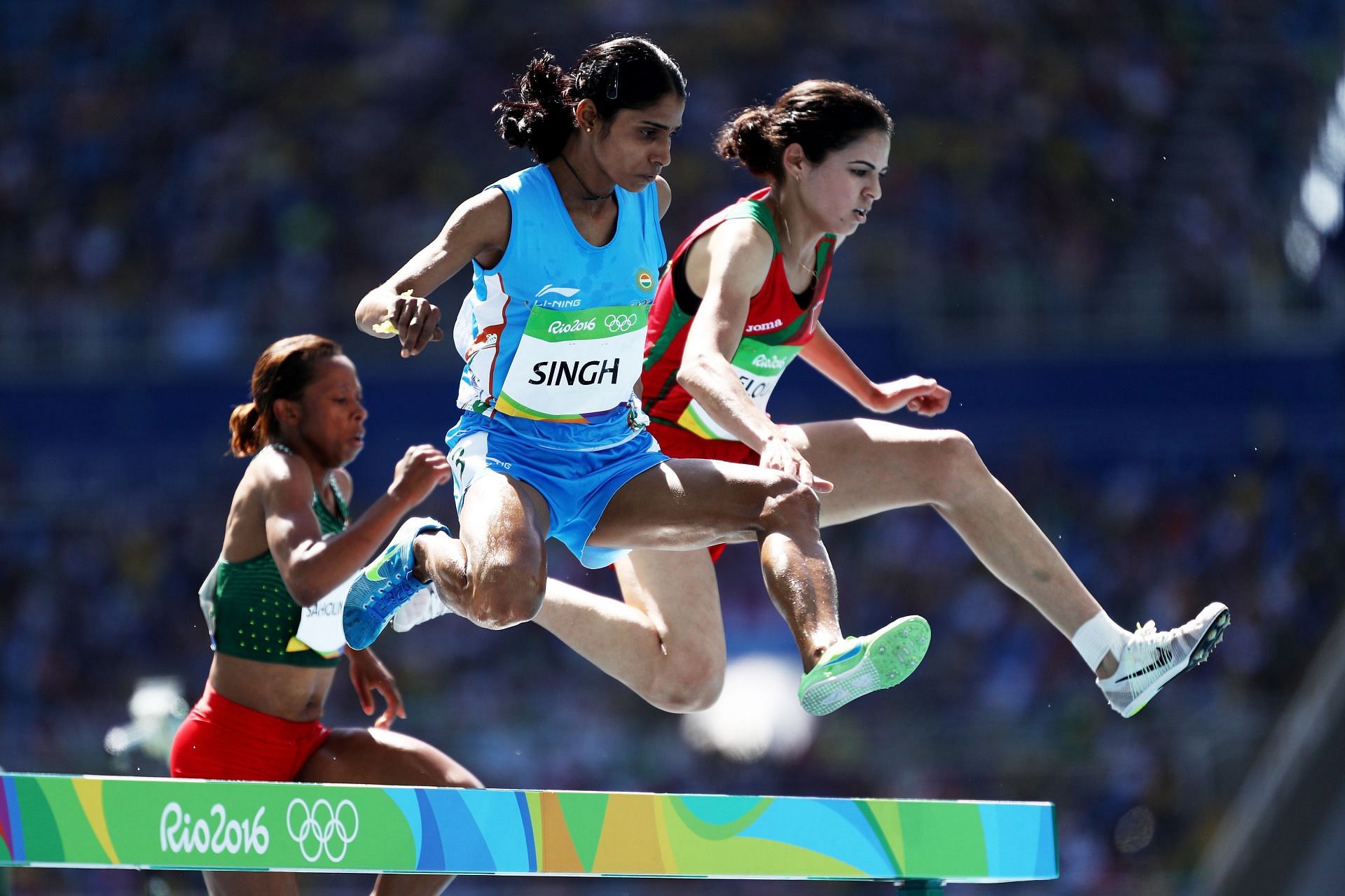 Sudha Singh during the Rio Olympics