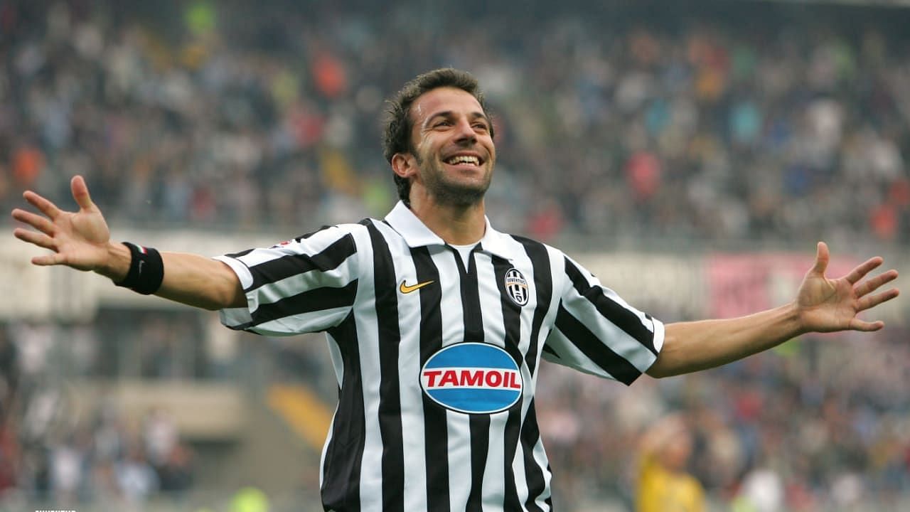 Del Piero won the Champions League with Juventus in 1995-96