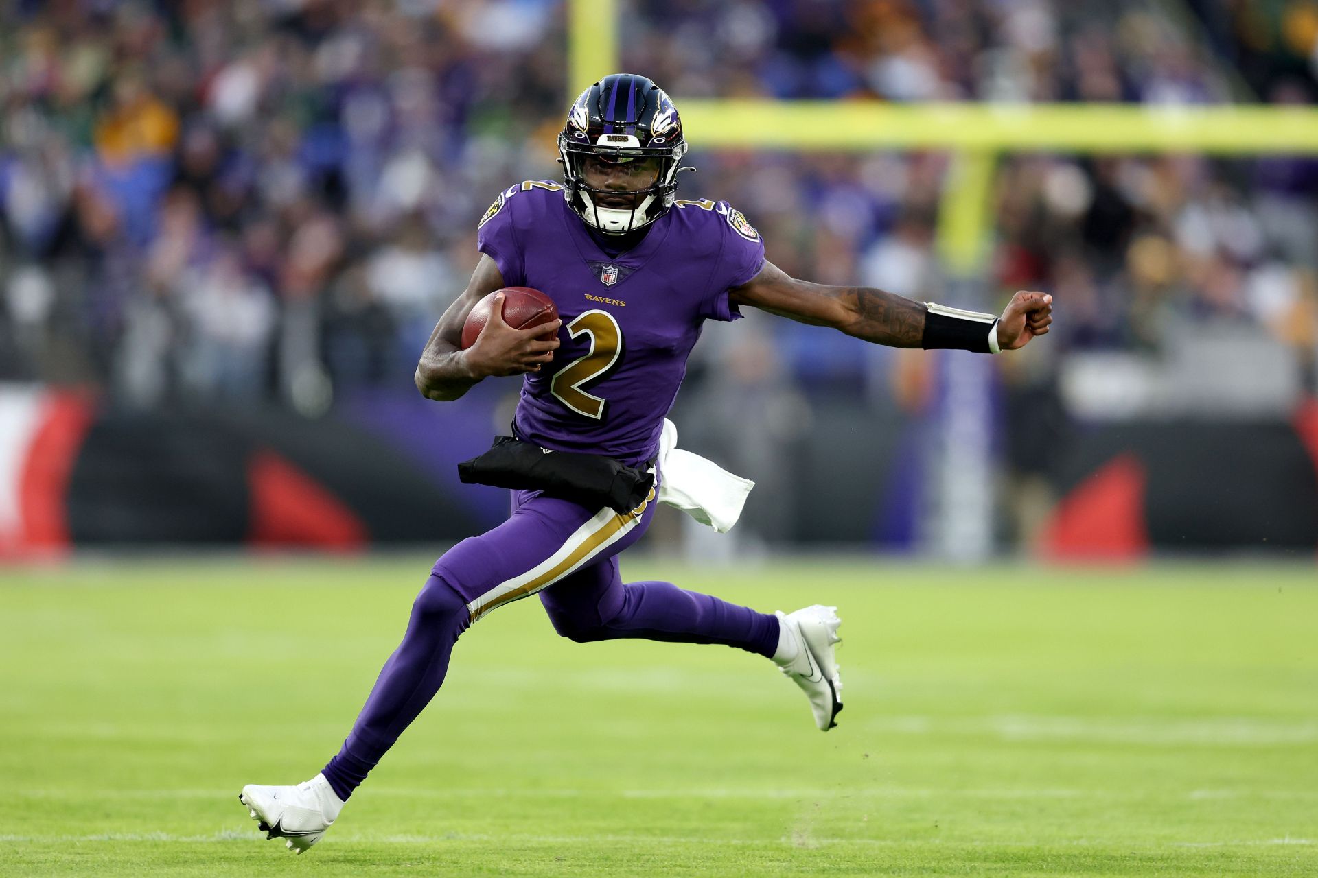 Tyler Huntley Tosses Second Score Of Packers/Ravens Game