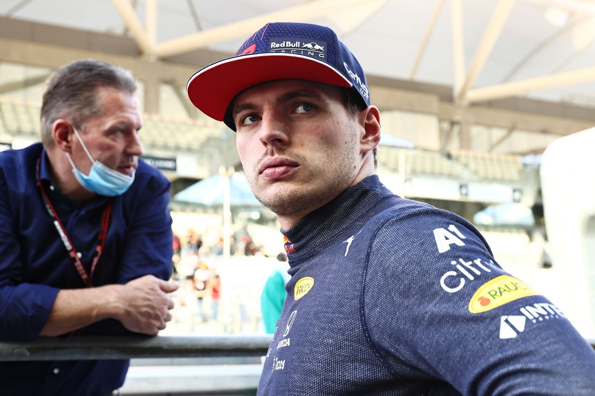 Max Verstappen ahead of the Abu Dhabi GP. Image courtesy: Mark Thompson/Getty Images