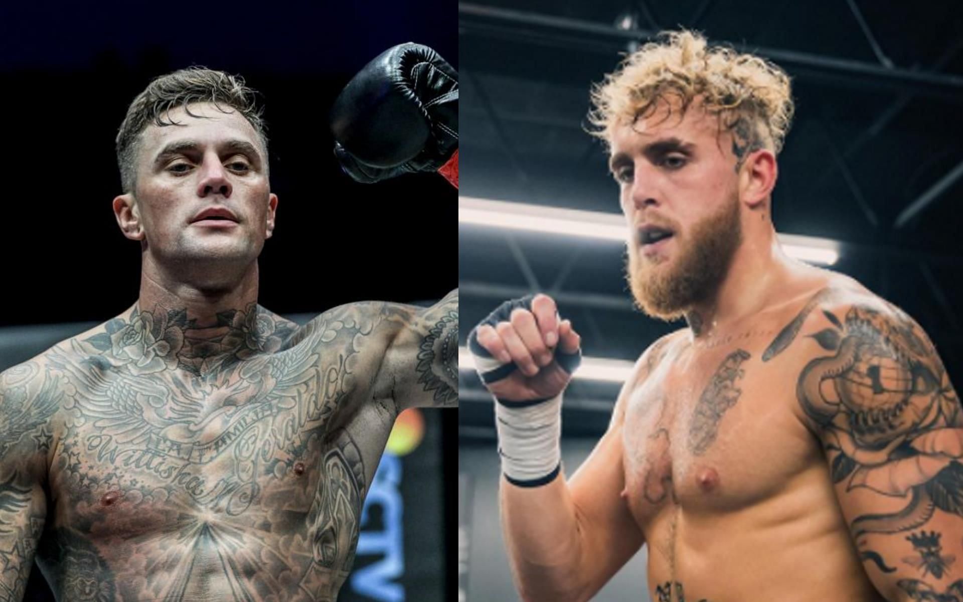 Nieky Holzken (Left) calls out Jake Paul (Right) anew. | [Photos: ONE Championship/Jake Paul&#039;s Instagram] creen capture from Nieky Holzken&#039;s IG story | [Photo: Nieky Holzken Instagram]