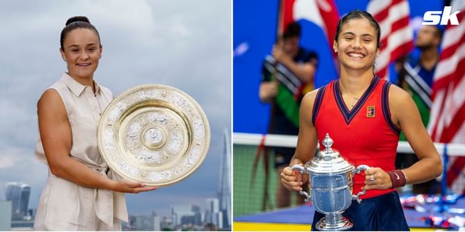 WTA Awards announced: Ashleigh Barty, Emma Raducanu win