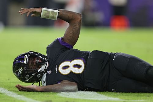 Baltimore Ravens quarterback Lamar Jackson