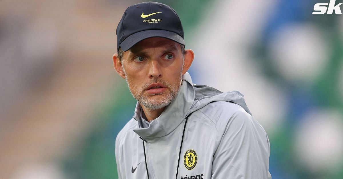 English Premier League club Chelsea&#039;s manager Thomas Tuchel