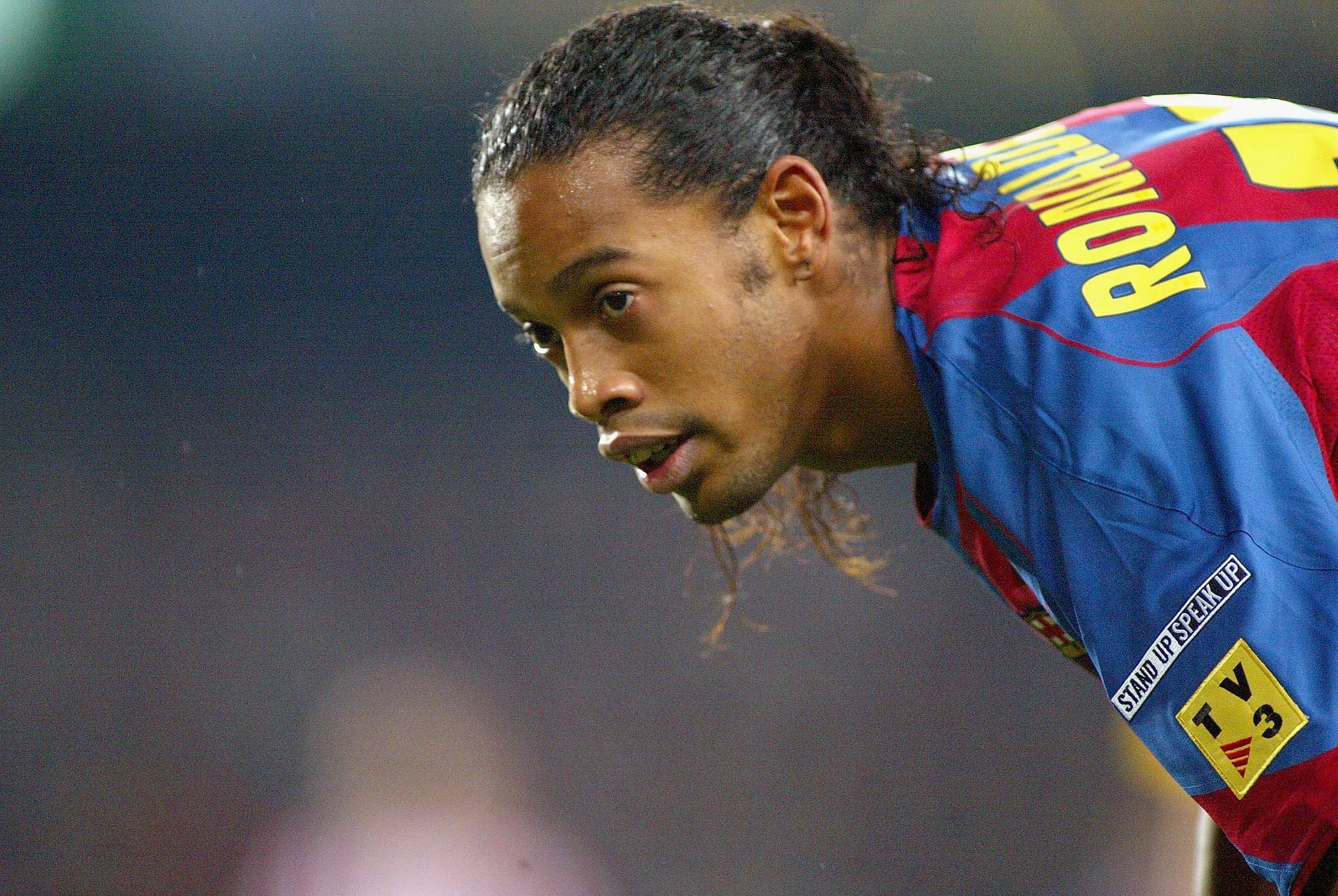 Barcelona legend Ronaldinho Gaucho.