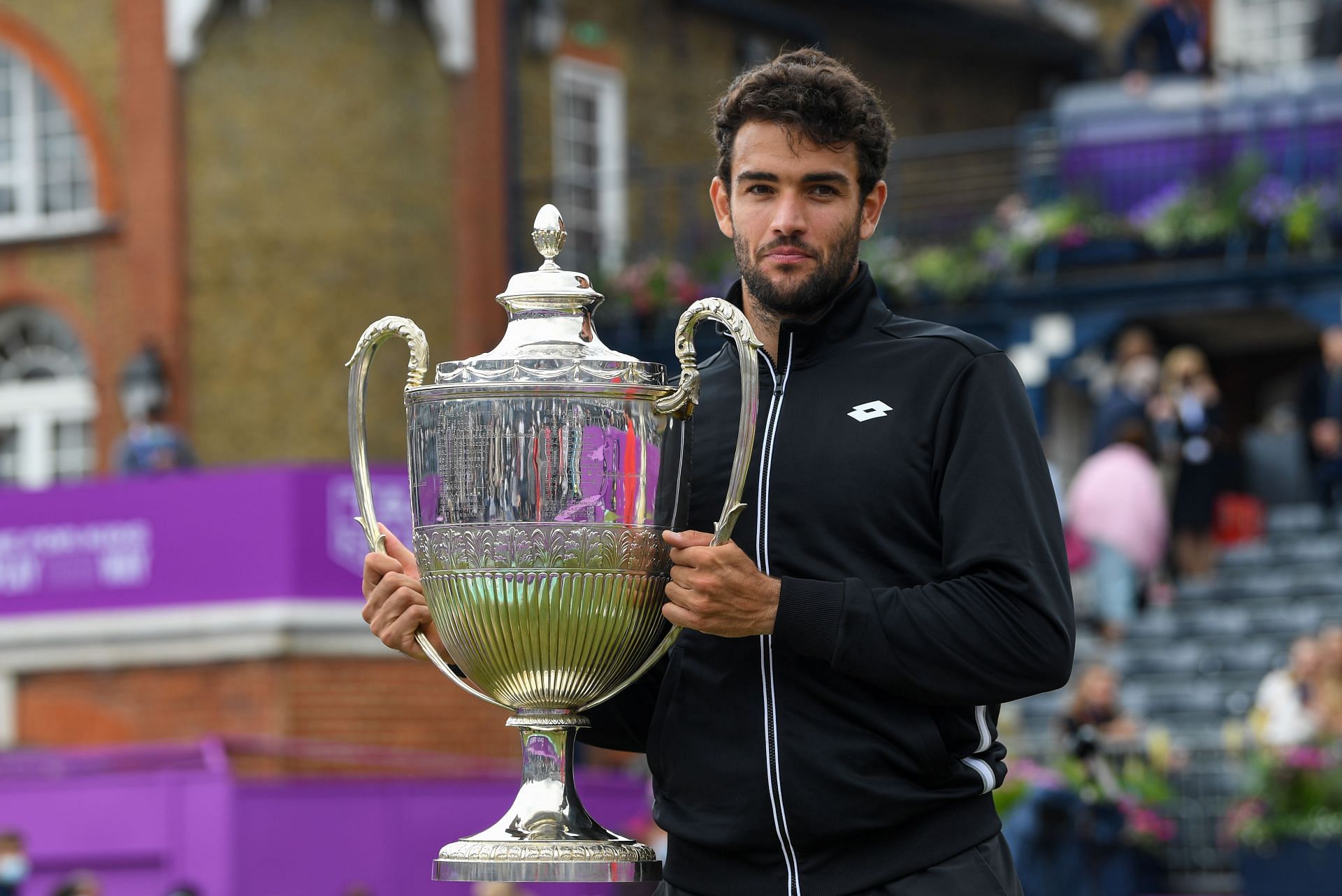 Berrettini won his first ATP 500 title at the Queen&#039;s Club Championships this year