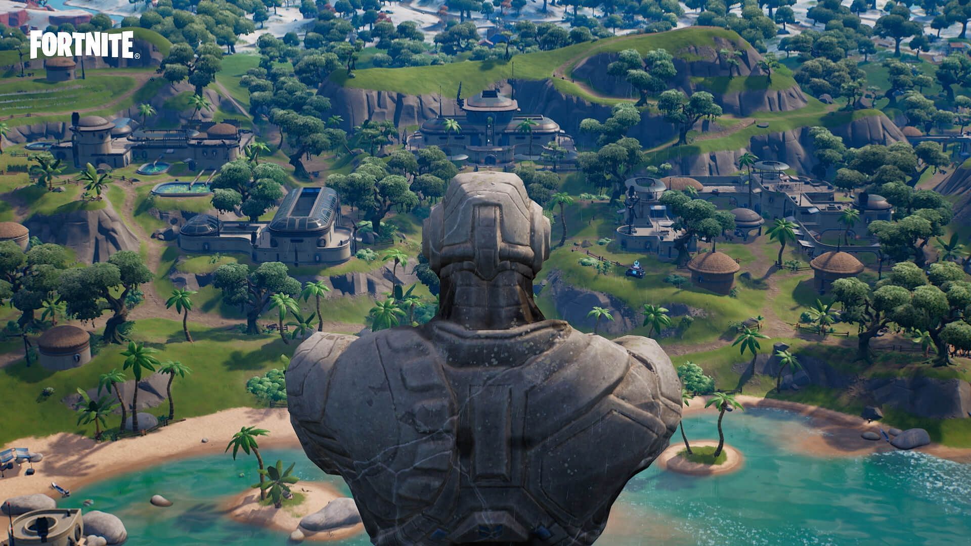 Sanctuary is the best landing spot for Mythic weapons in Fortnite Chapter 3 Season 1 (Image via Epic Games)