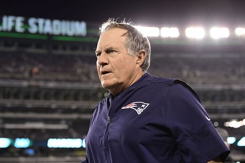 Bill Belichick of New England Patriots v New York Jets