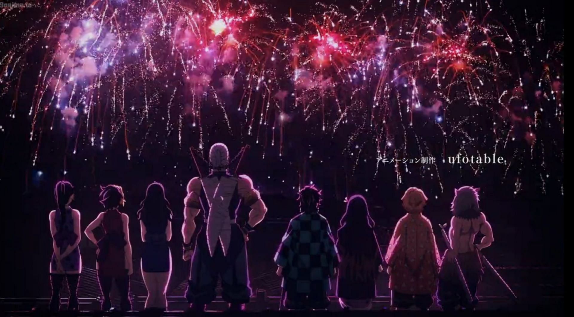 The main cast of this arc (Image via Ufotable)