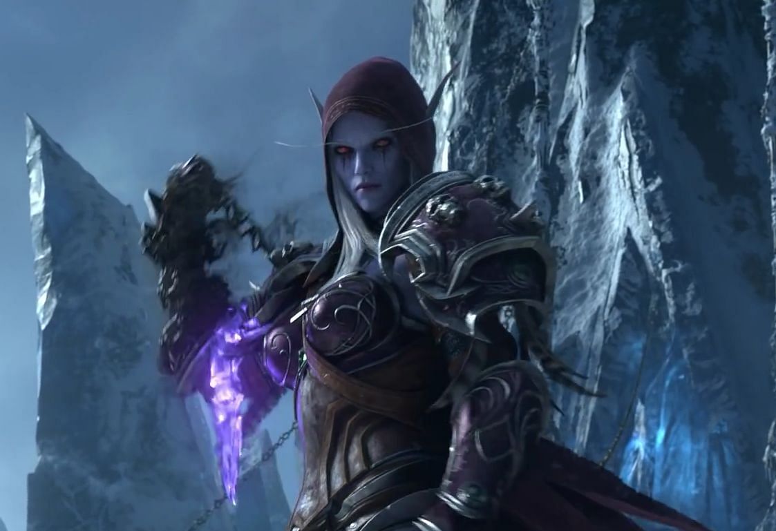 Sylvana Windrunner in World of Warcraft (Image via Pinterest)