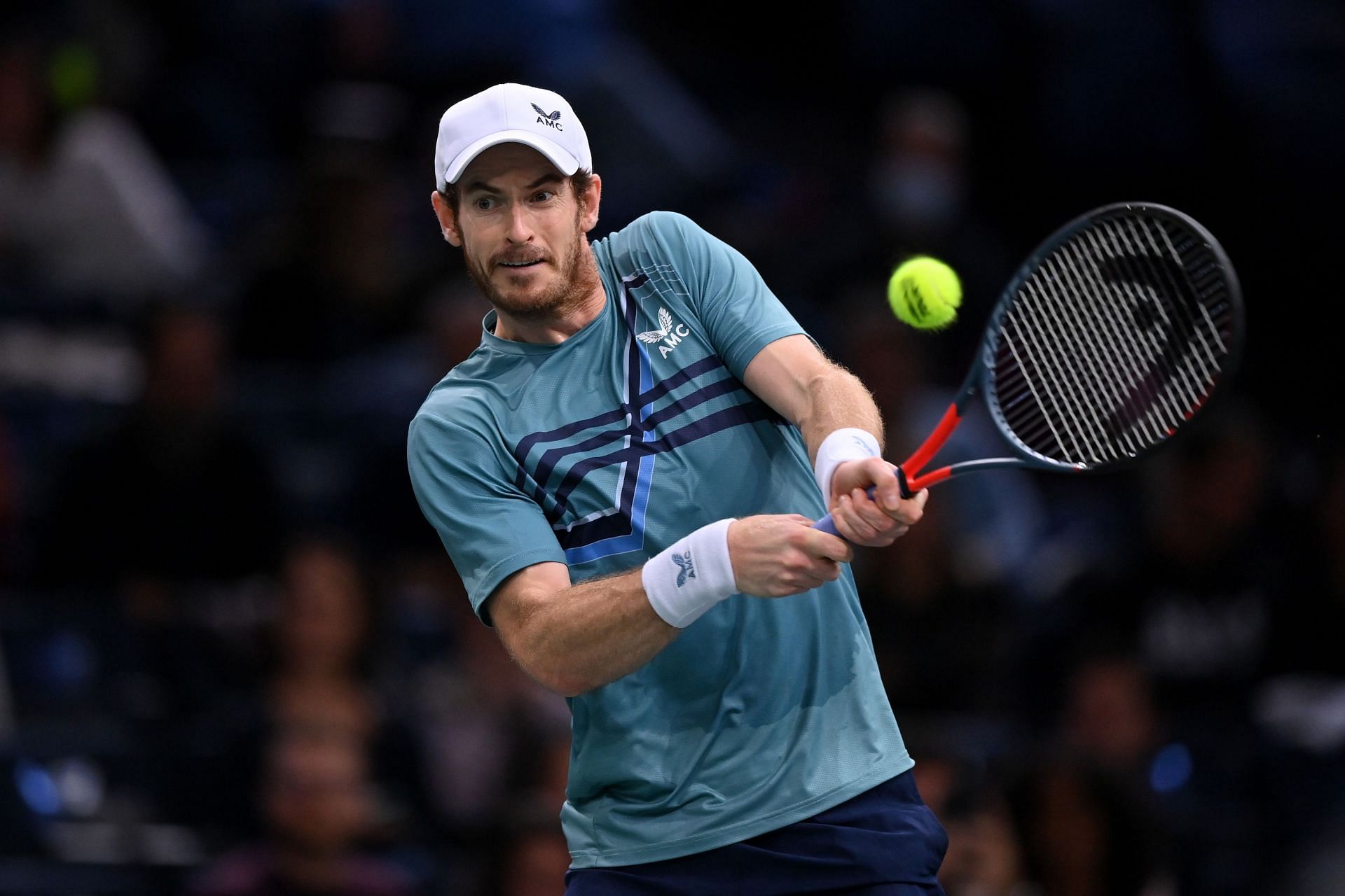Andy Murray at Rolex Paris Masters 2021