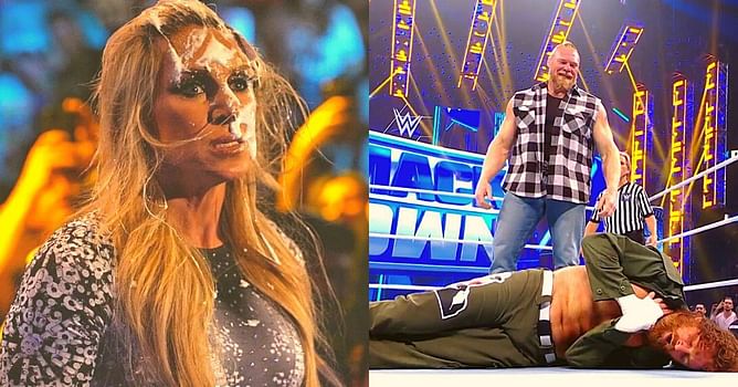 SmackDown Results: Brock Lesnar plays big role in Universal Title match; Charlotte Flair embarrassed