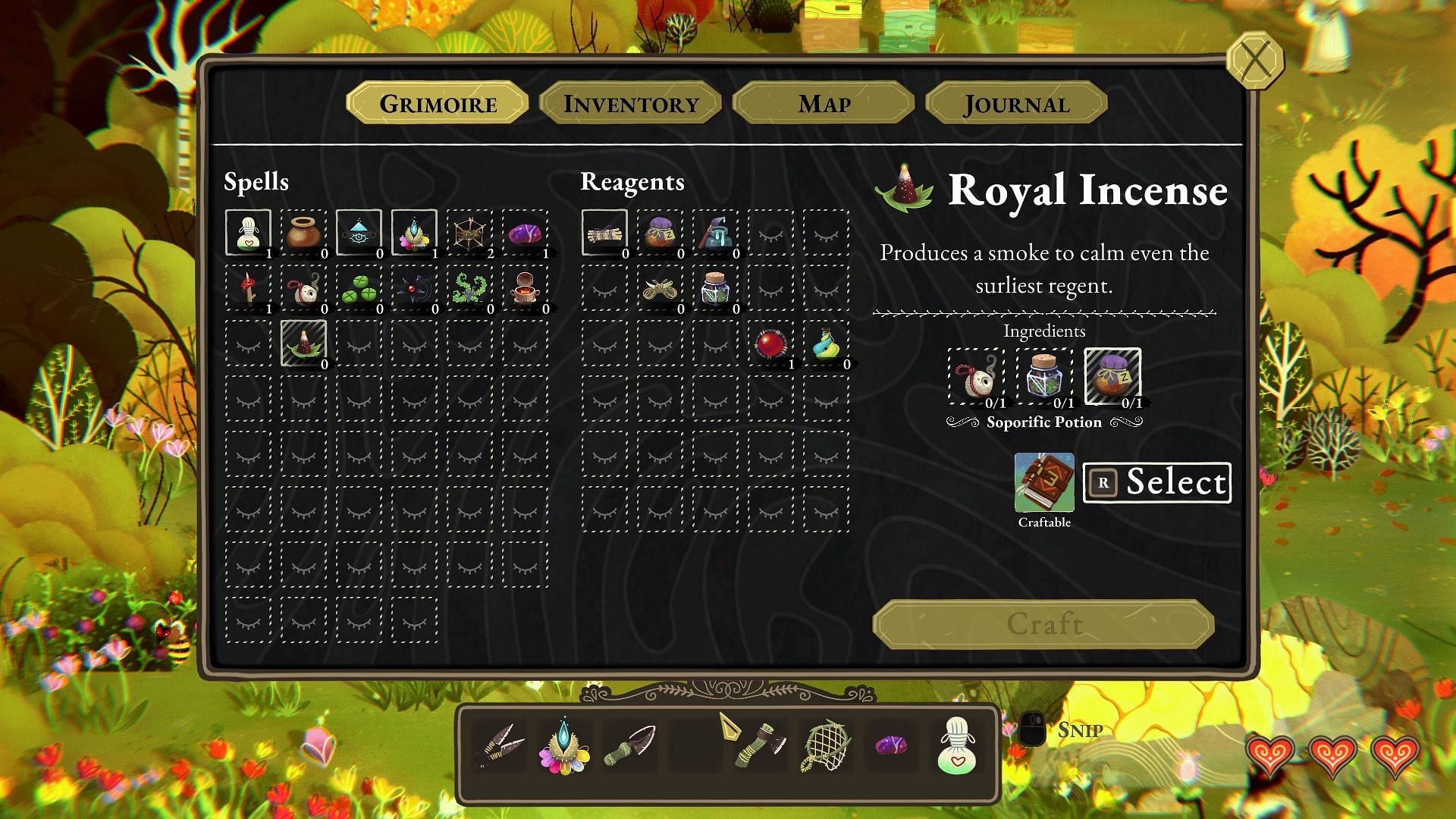 Crafting Royal Incense (Image via Wytchwood)