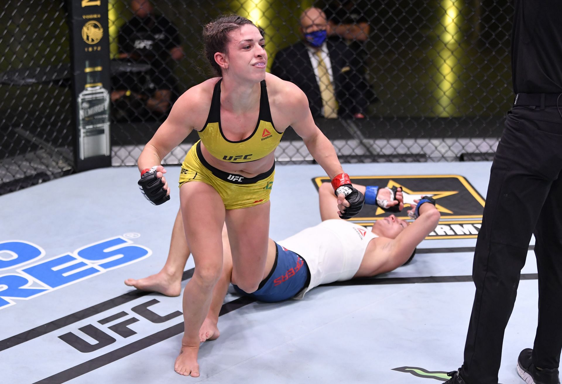 Four of Dern's eight UFC fights have seen her win via submission