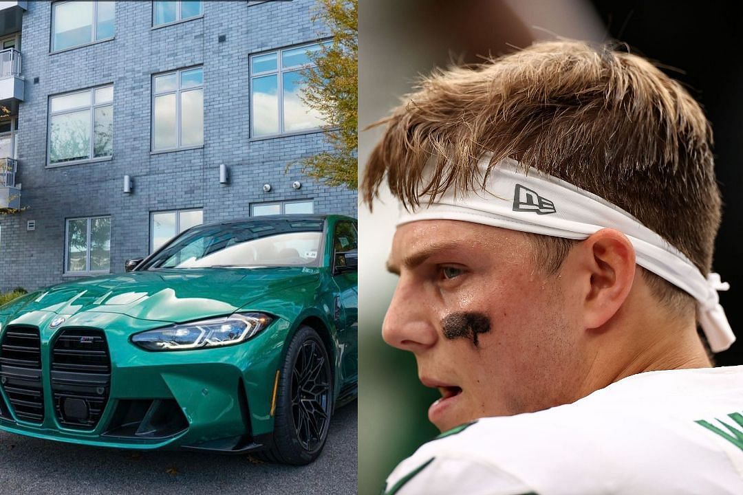 Zach Wilson shows off his brand-new New York Jets-inspired whip