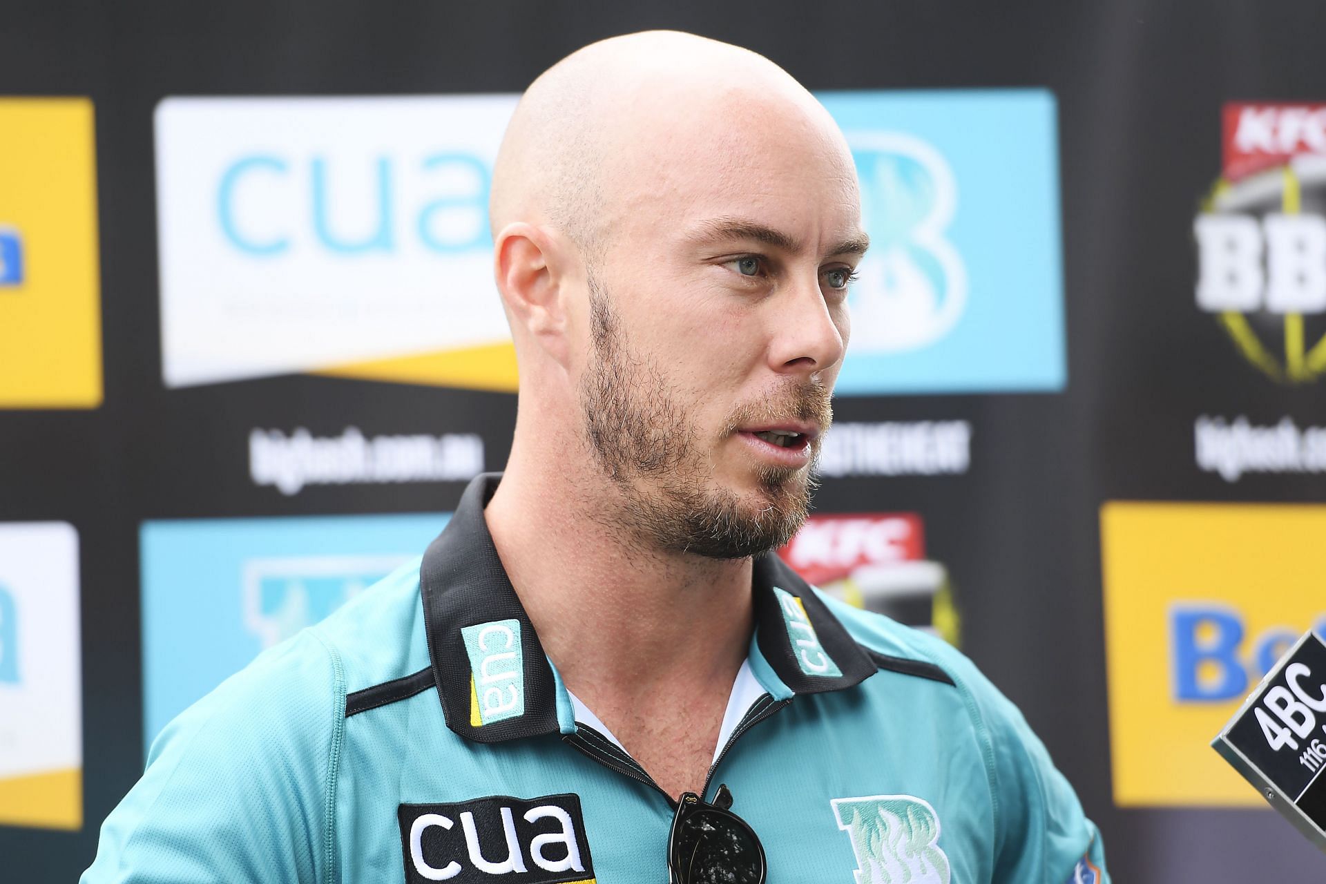 Chris Lynn plays for Brisbane Heat in the Big Bash League