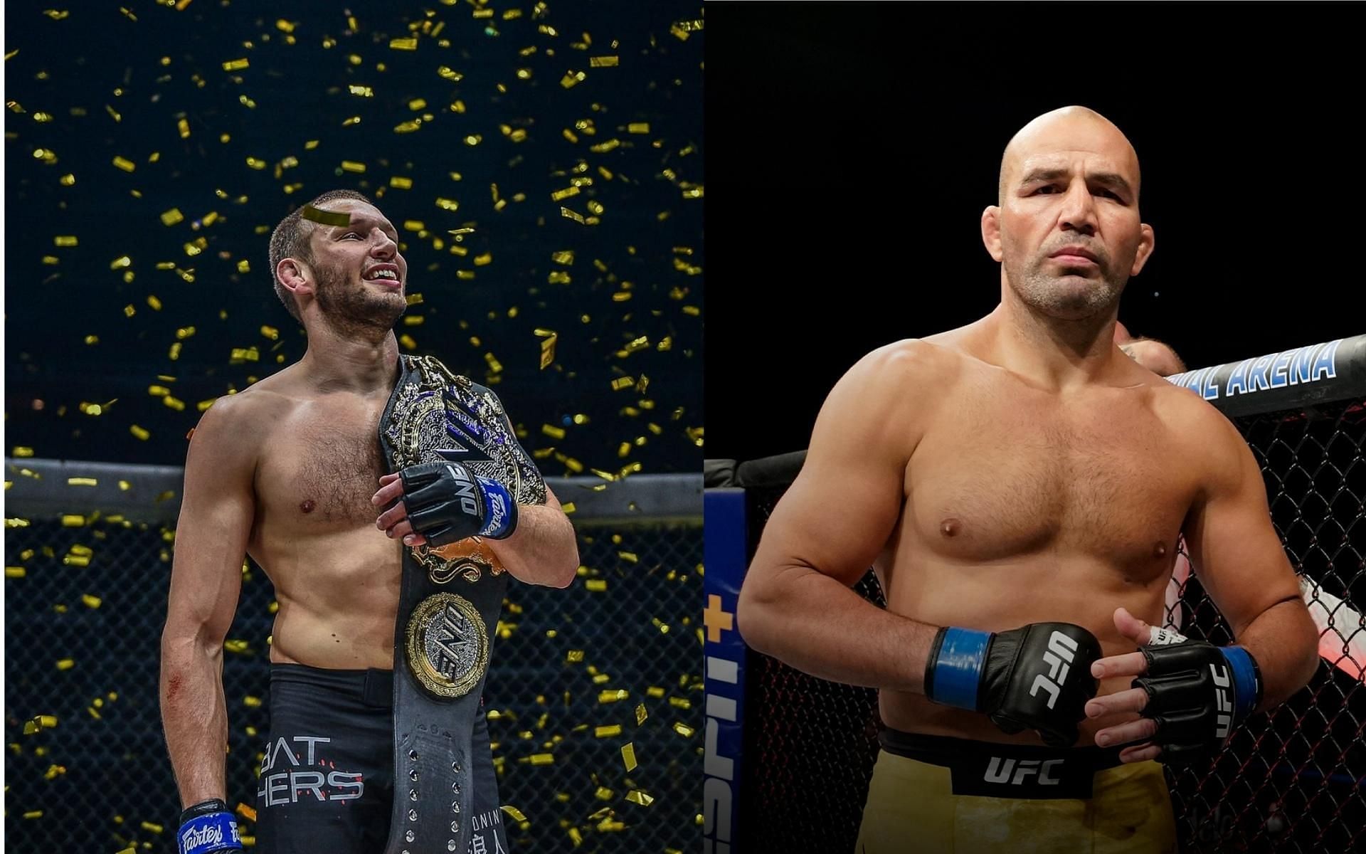 ONE Championship middleweight and light heavyweight champion Reinier de Ridder (left) could give newly crowned UFC light heavyweight champion Glover Teixeira (right) a run for his money. (Images courtesy of ONE Championship and UFC)
