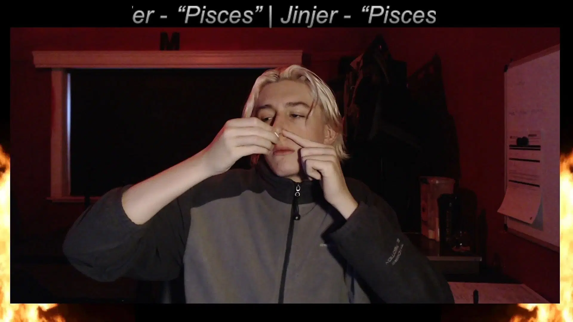 Twitch streamer Wedges tries to snort &quot;way too hot&quot; hot sauce on stream (Image via Twitch/wedges_)