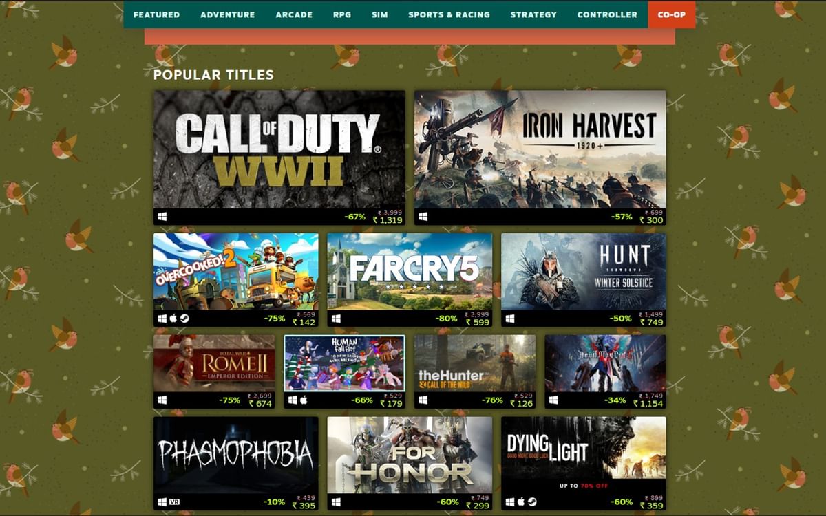 5 best coop/multiplayer games to buy during Steam Winter Sale 2021