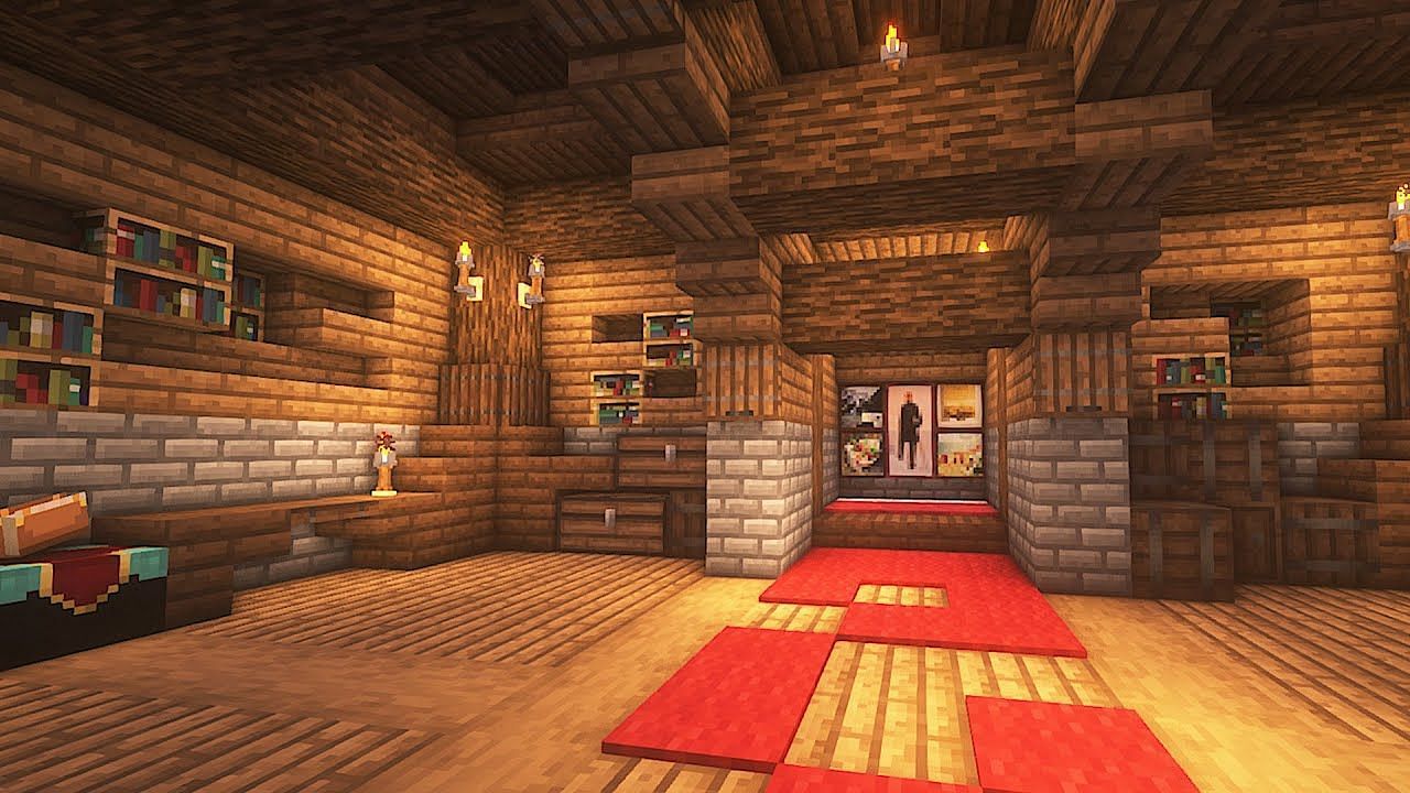 Underground bunkers are among the coolest bases to build (Image via Minecraft)