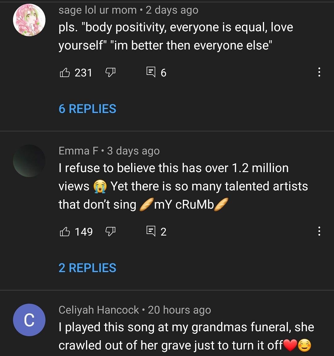 Internet reacts to xoBrooklynne&#039;s debut song 1/3 (Image via XoBrooklynneVEVO/YouTube)