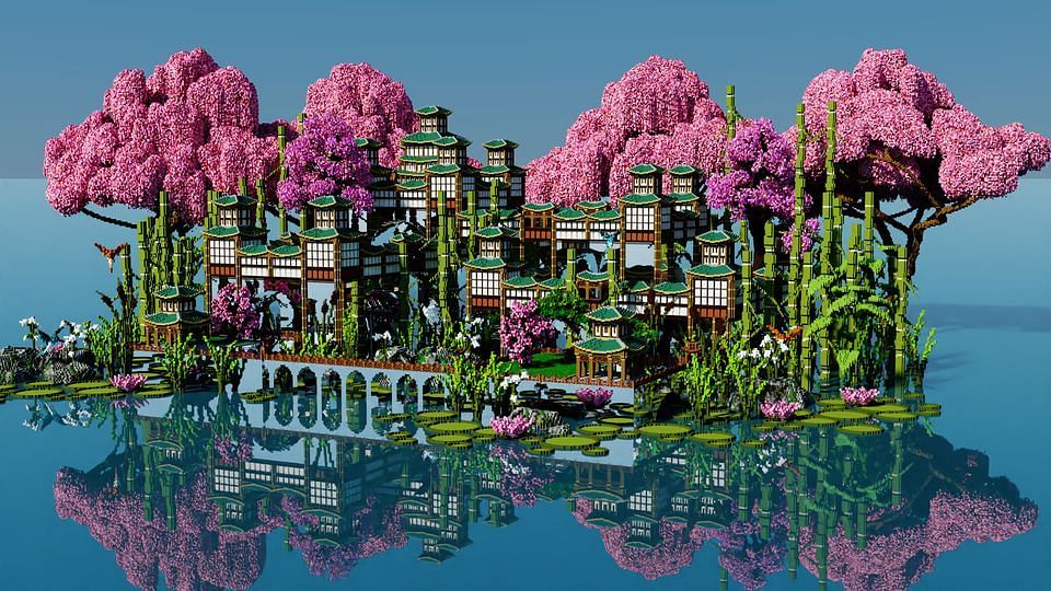 This build is inspired by Japanese lifestyle (Image via u/craftgig14 on Reddit)