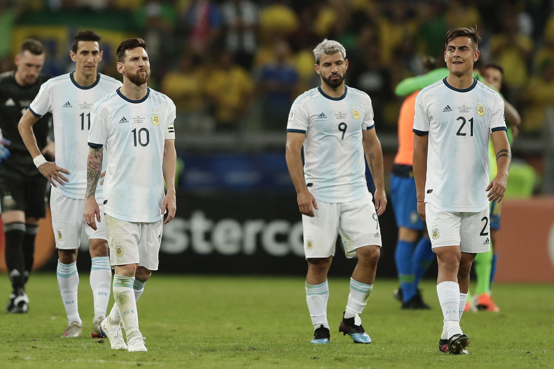 (From left to right) Angel Di Maria, Lionel Messi, Sergio Aguero and Paulo Dybala are part of Argentina&#039;s &#039;Golden Generation&#039; of footballers.