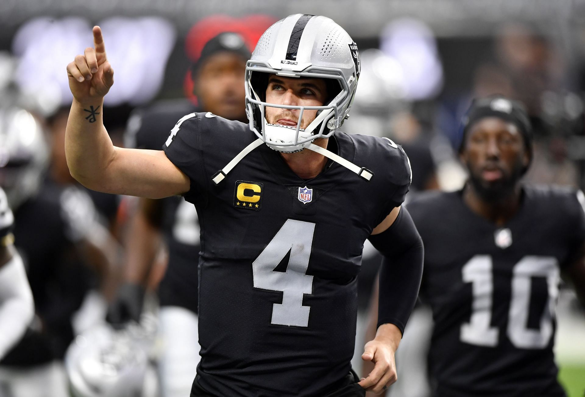 Las Vegas Raiders quarterback Derek Carr