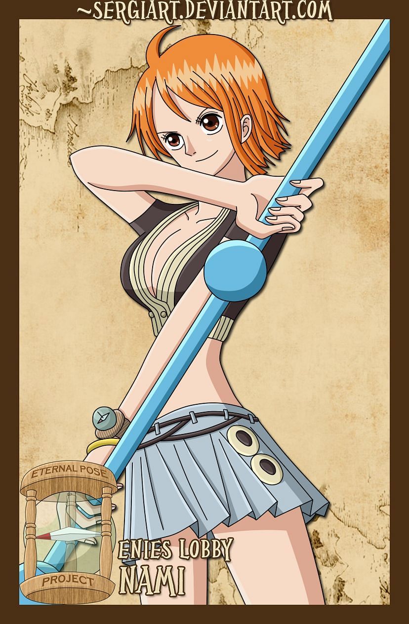 One Piece: Why does Nami not wear a shirt?