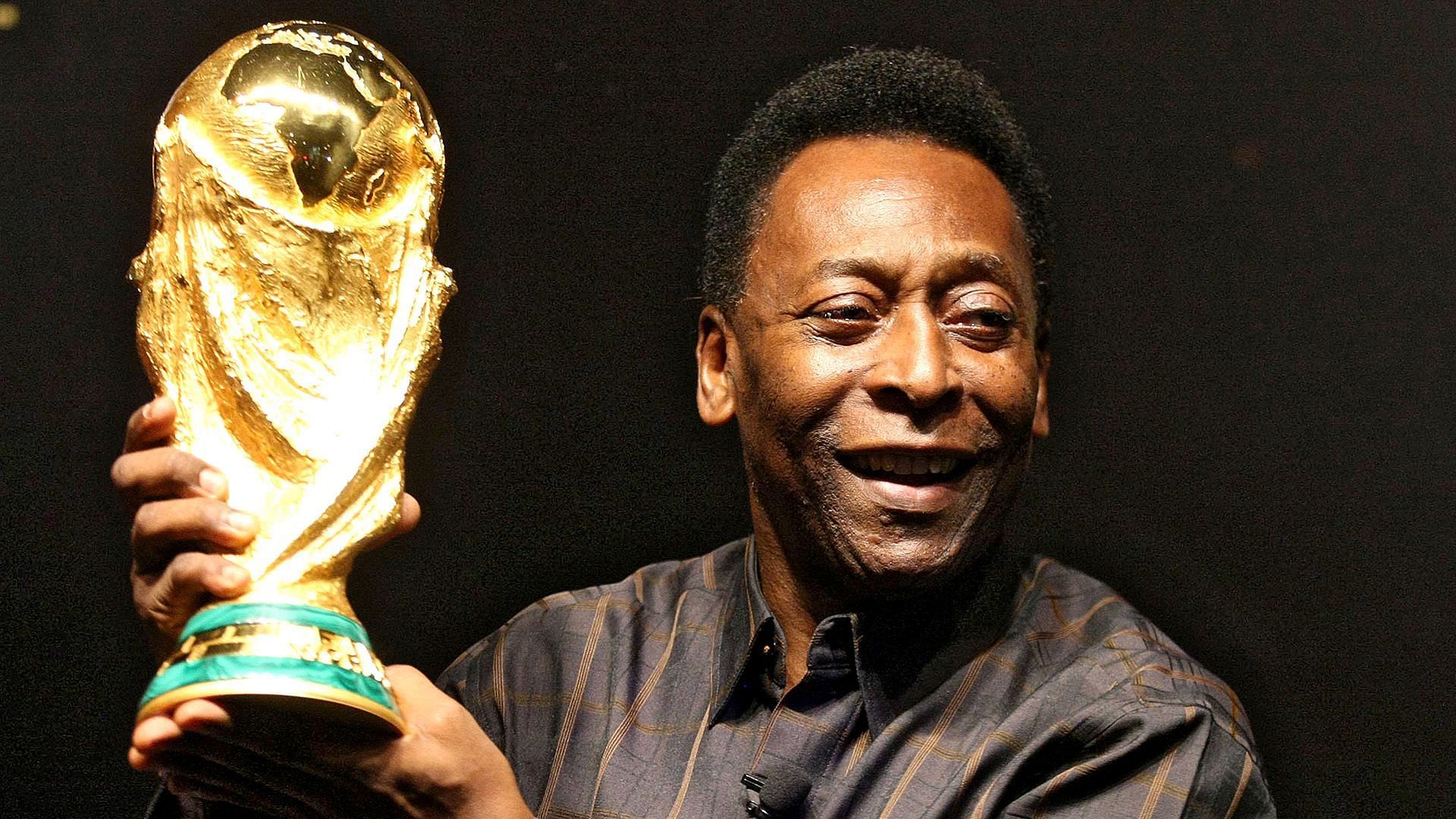 Pele won an unprecedented three FIFA World Cups with Brazil.