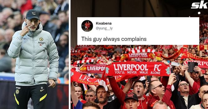 “This guy always complains” – Liverpool fans react to Tuchel’s comments ahead of Chelsea clash