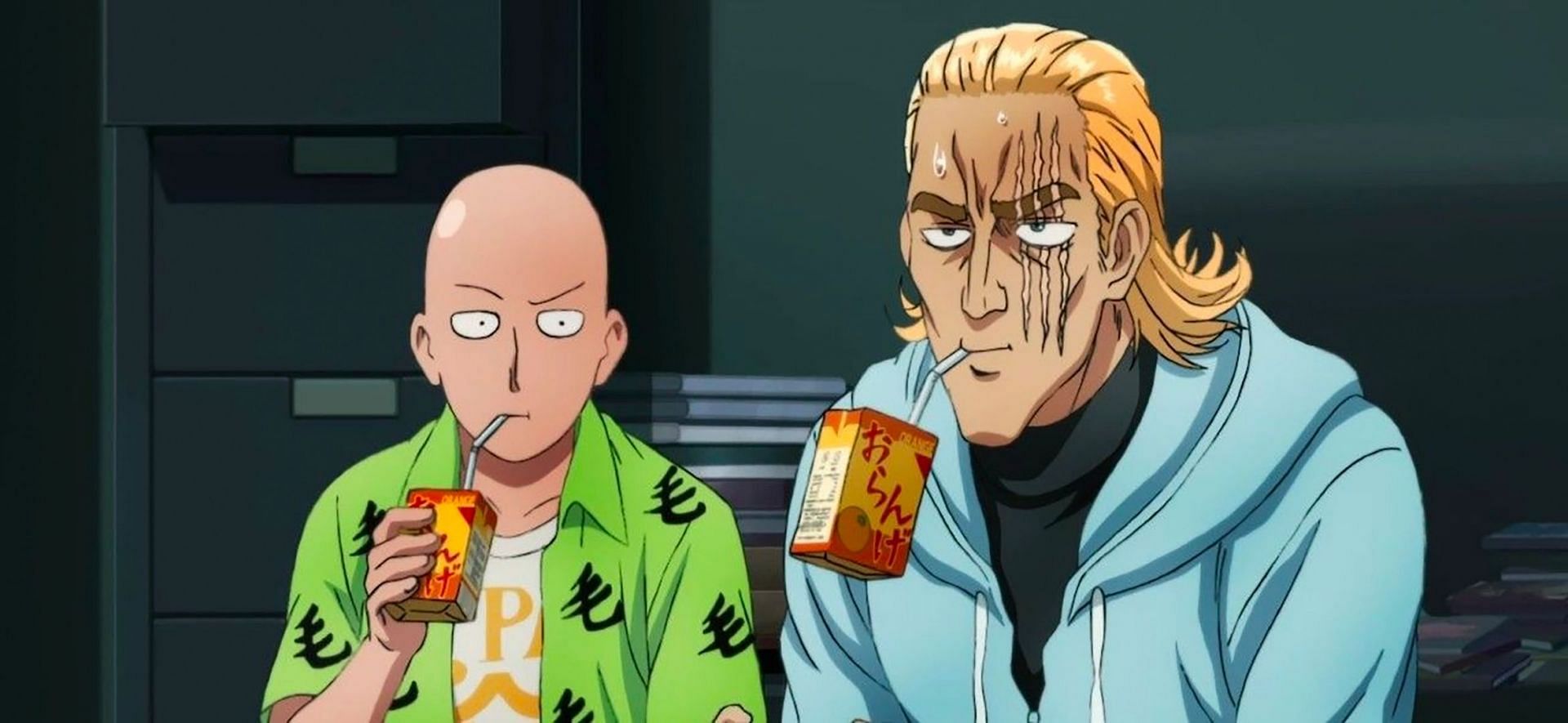 Saitama and King (Image via Pinterest)