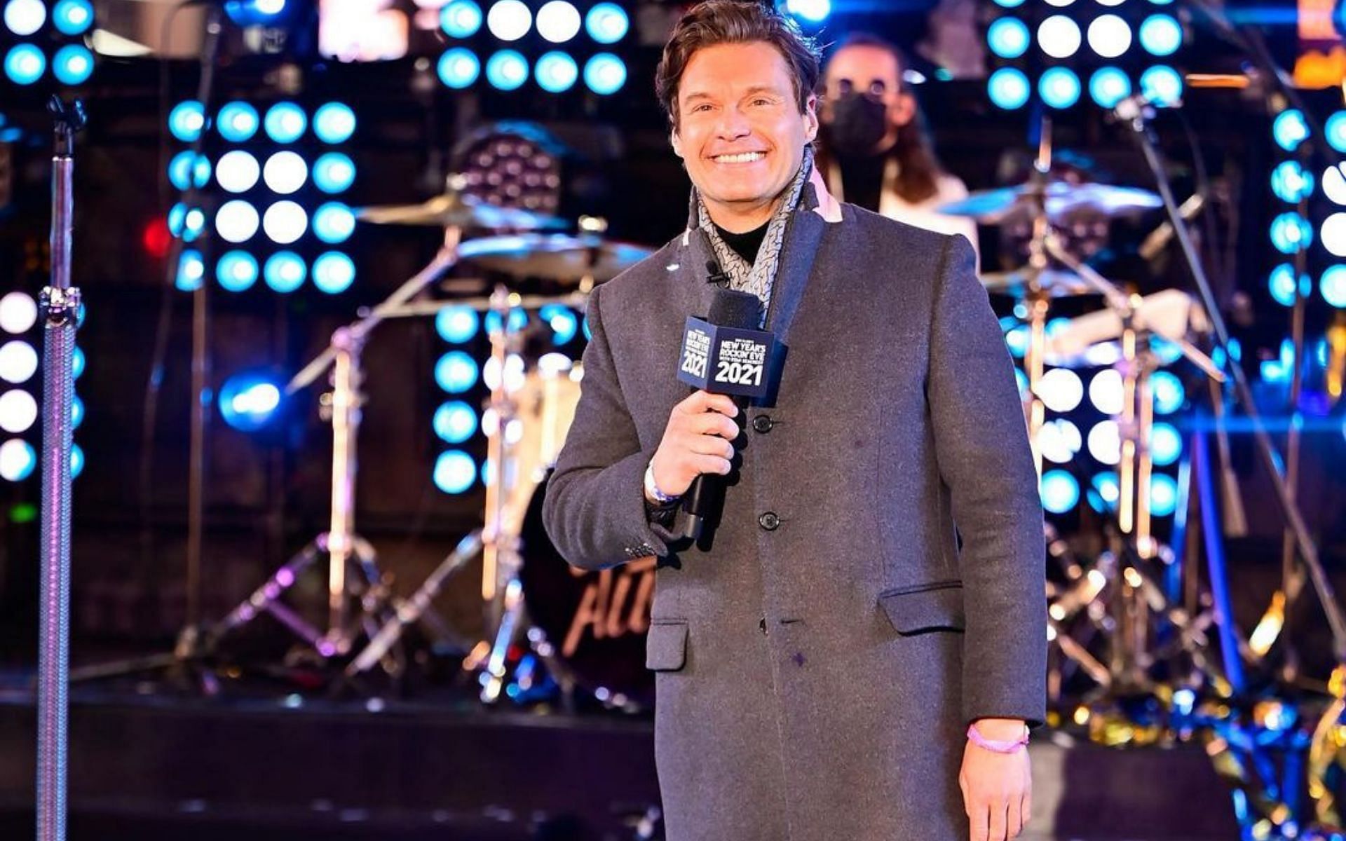 Ryan Seacrest from New Year&rsquo;s Rockin&rsquo; Eve 2021 (Image via rockineve/Instagram)