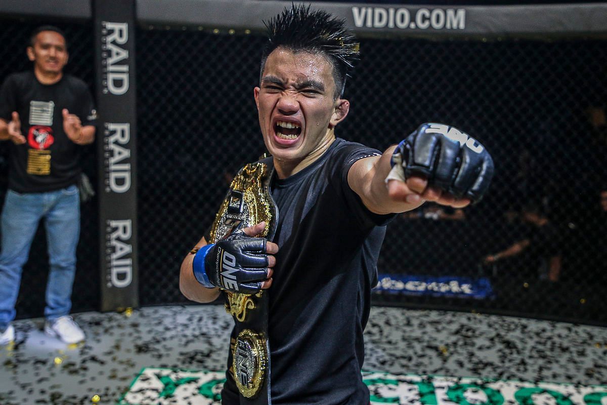 Joshua Pacio sends a message to Jarred Brooks that bringing him down won&#039;t be easy | Photo: ONE Championship