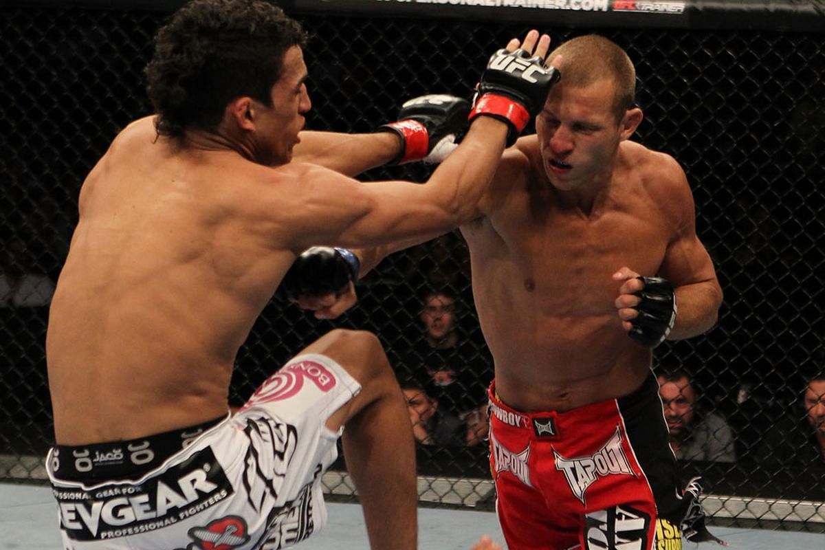 Donald Cerrone became the first man to knock out Charles Oliveira in 2011
