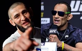 "Sit Down Shut Up Before I Make You My B****" - Tony Ferguson blasts Khamzat Chimaev for saying he represents USA