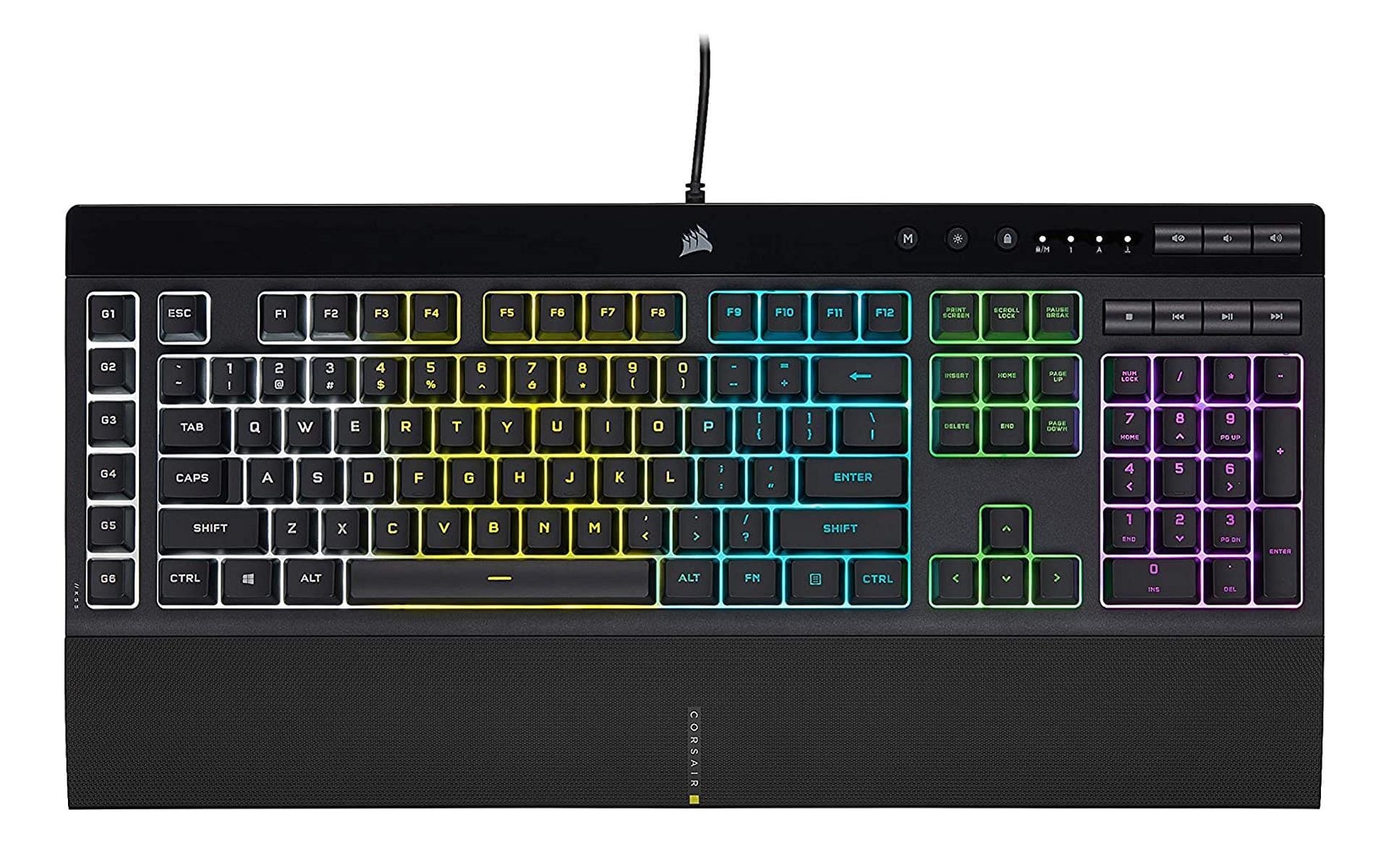 The Corsair K55 RGB Pro (Image via Amazon)