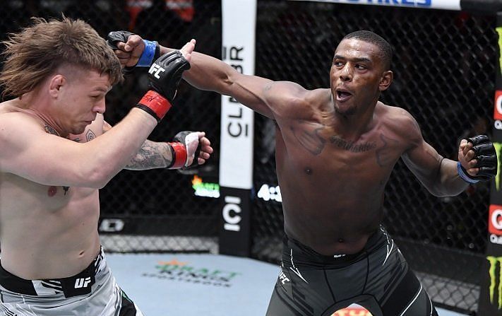 Jamahal Hill impressed greatly in his win over Jimmy Crute.