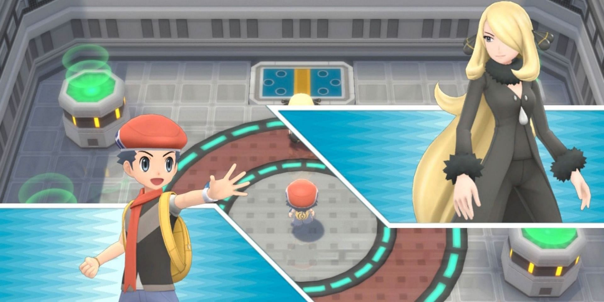Cynthia&#039;s team is no slouch, which is expected of a League Champion (Image via Nintendo/The Pokemon Company)