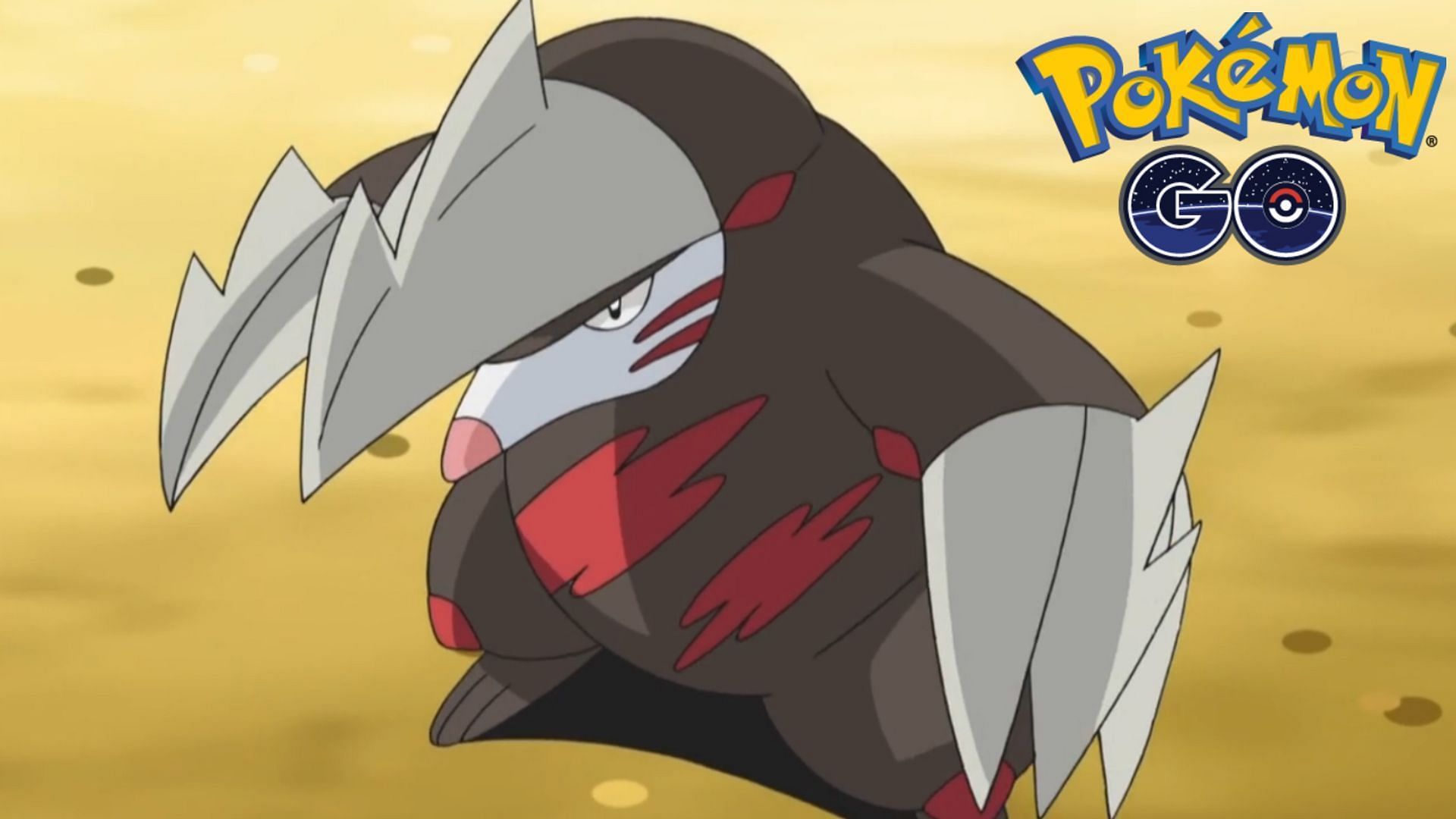 Excadrill as it appears in the anime (Image via The Pokemon Company)