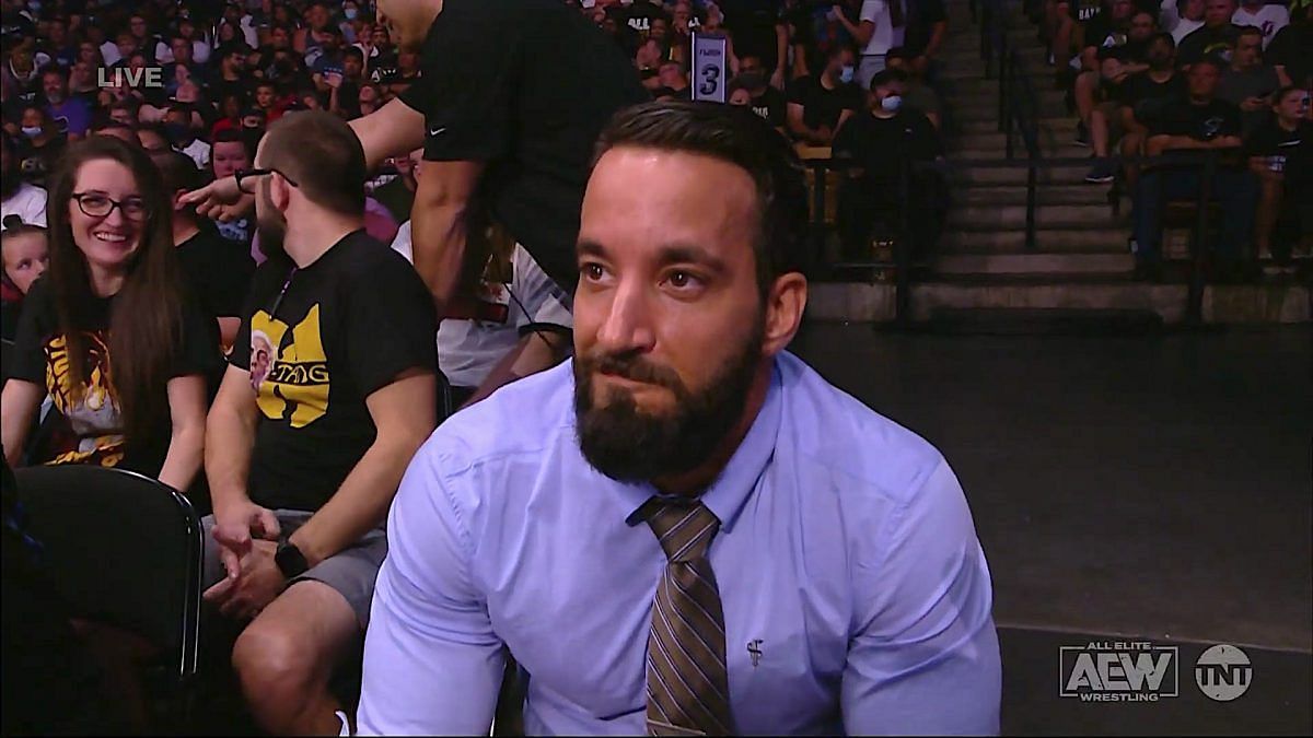 Tony Nese making his first appearance on AEW television