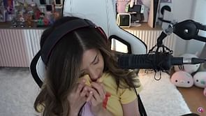 "My mom did get sick": Pokimane cries mid-stream after a game triggers old memories